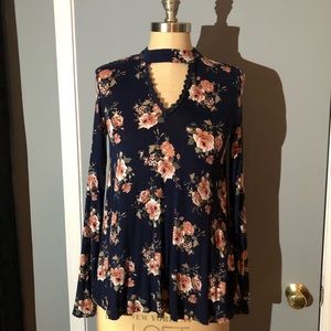 Floral long sleeve